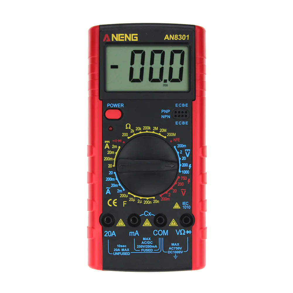 ANENG AN8301 Digital Multimeter Capacitor Tester