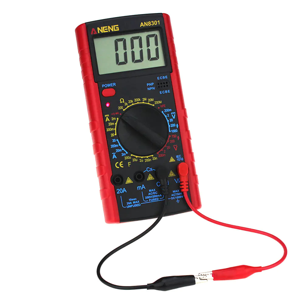 ANENG AN8301 Digital Multimeter Capacitor Tester