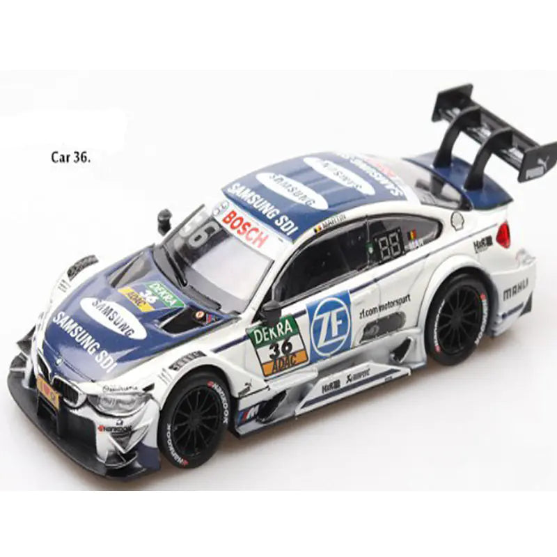 BMW Race Car Model - Realistic Alloy Car Decor