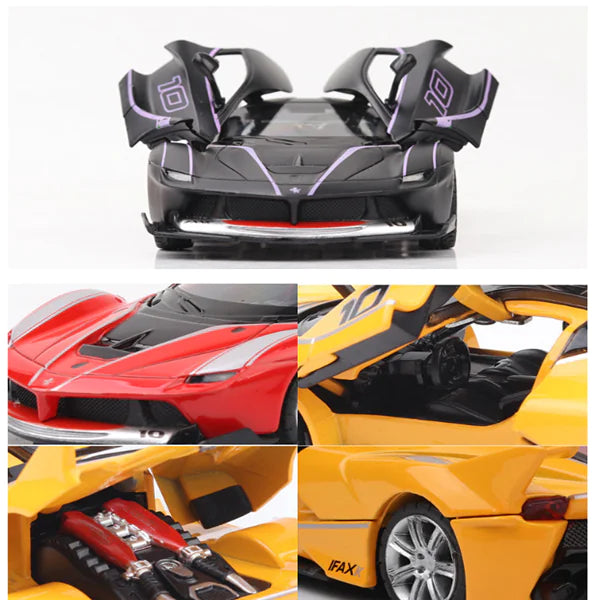 Alloy Toy Car - Wind-Up Model Car