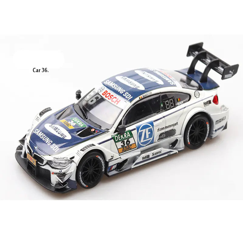 BMW Race Car Model - Realistic Alloy Car Decor
